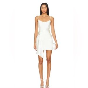 NWT Cinq a sept white mini dress “Anselle Dress”